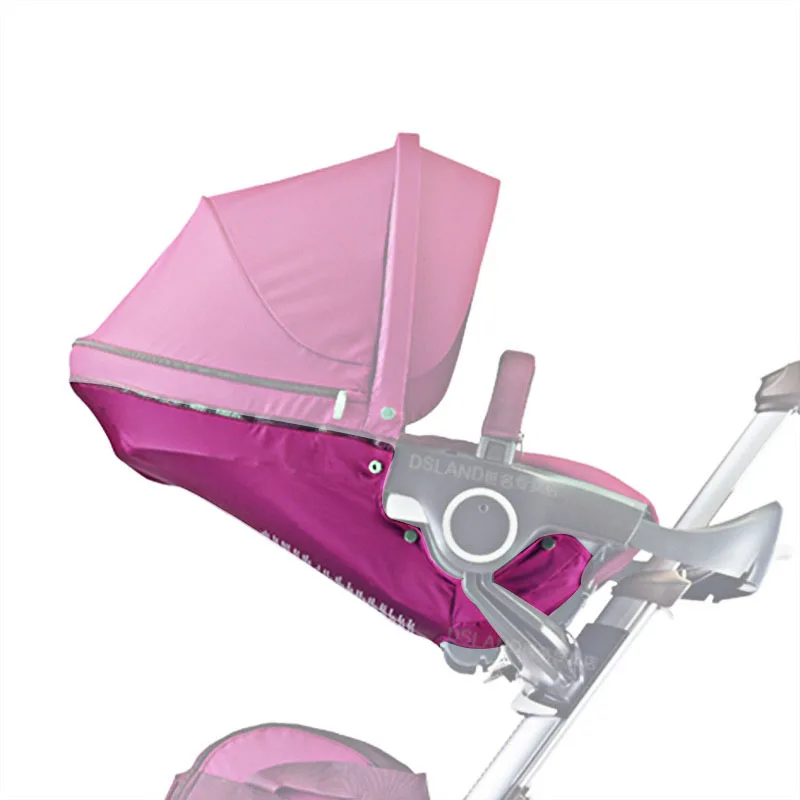Funda trasera de tela para Stokke Xplory V3 V4 V5 Dsland Seires, accesorios para cochecito usados en la cubierta del respaldo, carrito de bebé - imagen 3