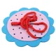 blue pink