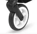 Single front wheel