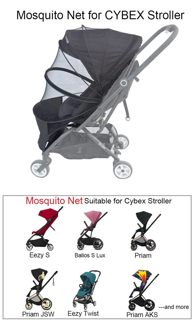 Mosquitera Cybex Eezy Twist 2 - Instalación en cochecito
