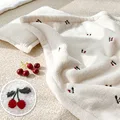 cherry embroidery