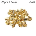 Gold 2.5mm
