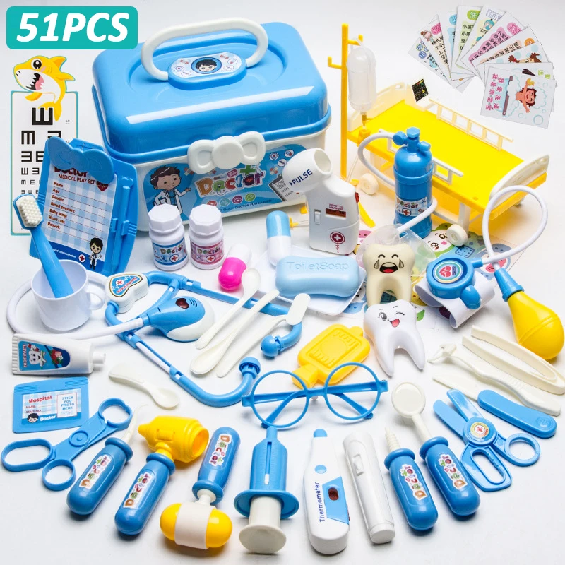 Conjunto médico para niños – Kit de simulación de enfermería - imagen 2