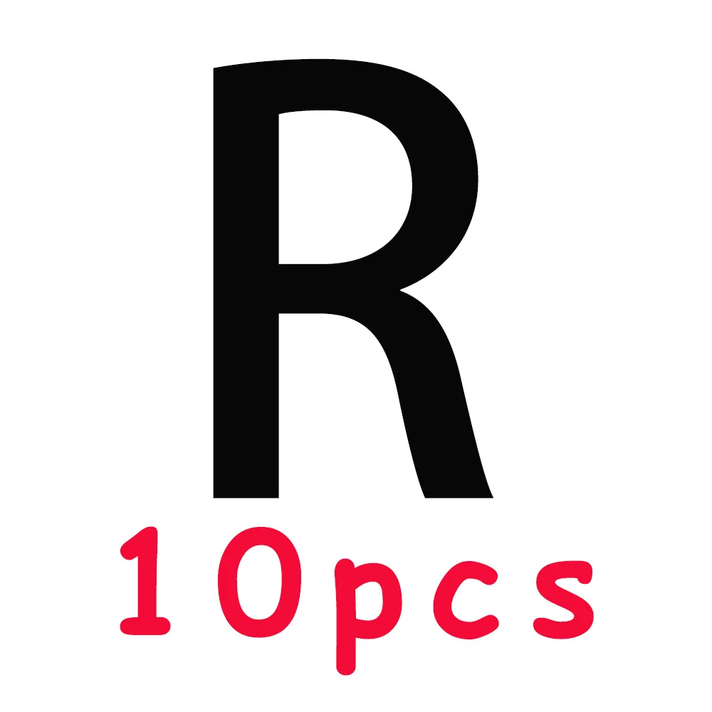 10Pcs R