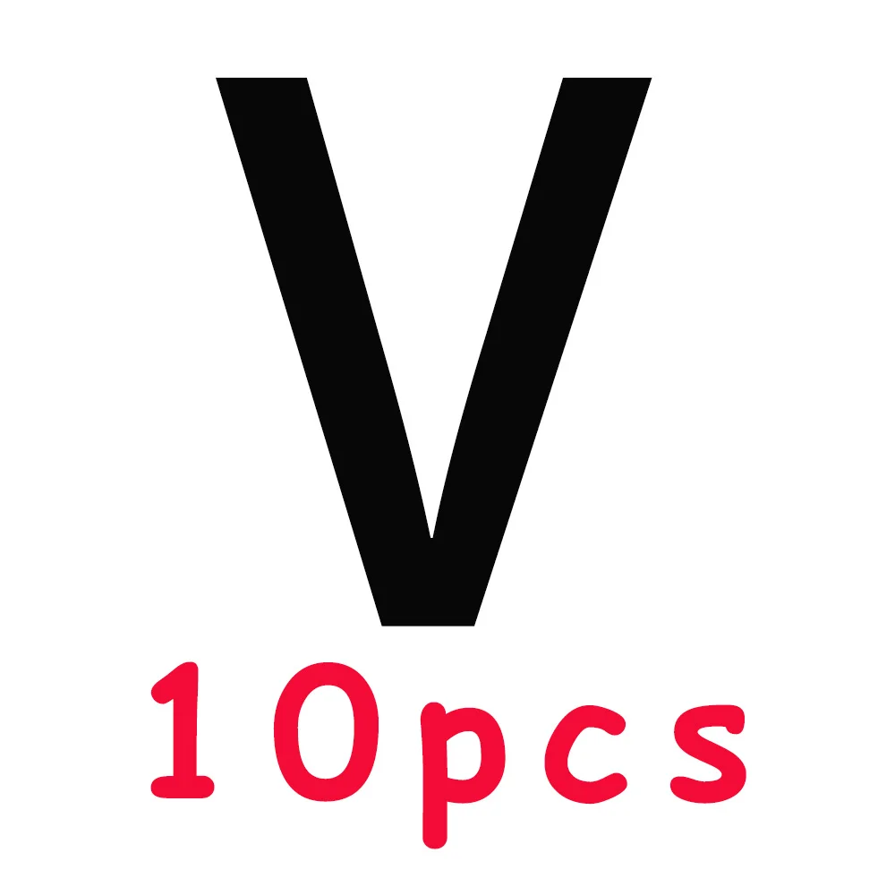 10Pcs V