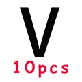 10Pcs V