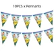 10pcs pennants