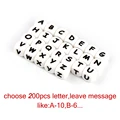 silicone letter 12mm