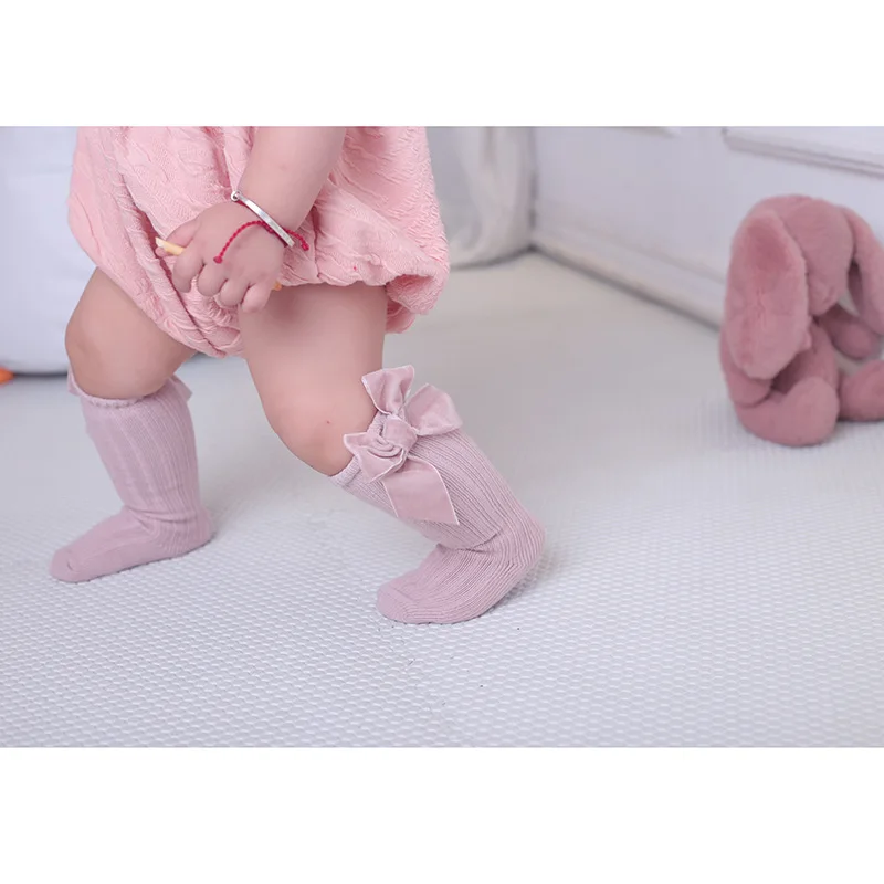 Calcetines largos para niñas de 0‑5 años