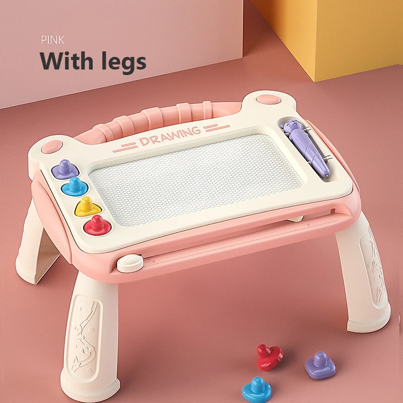 Pink with legs