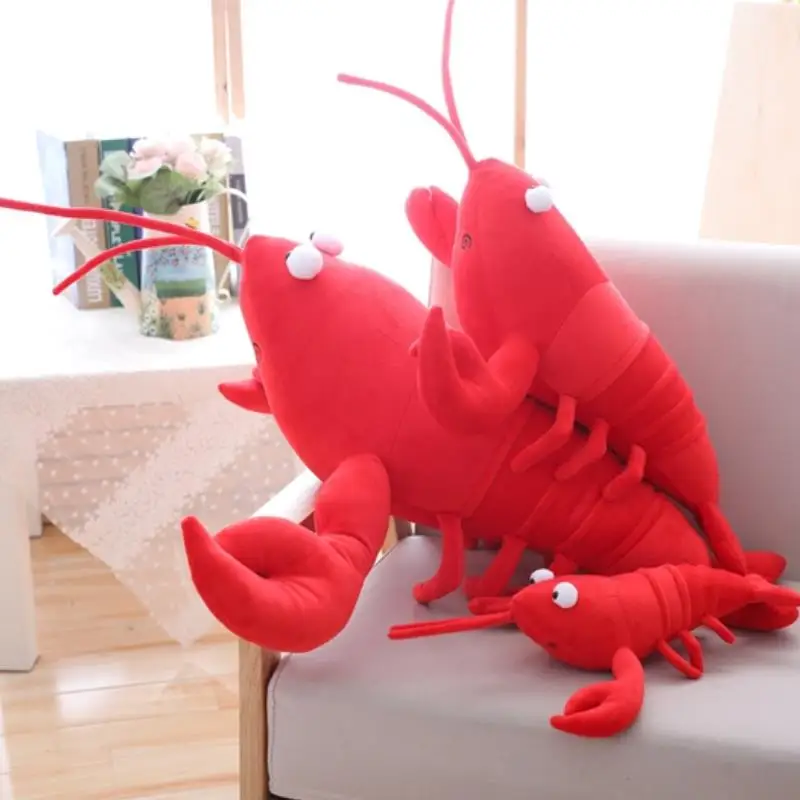 Peluche de langosta gigante – Animal marino relleno suave - imagen 2