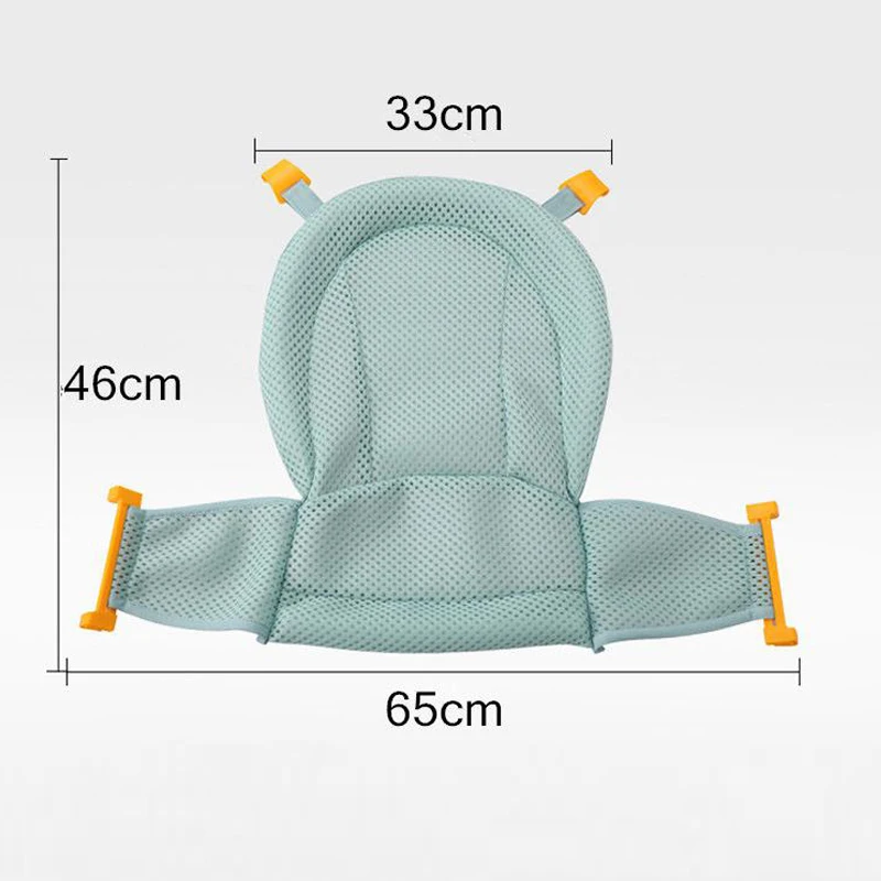 QWZ Red de baño para bebé, soporte de seguridad para bañera, cuidado de ducha para niños, red de seguridad ajustable para recién nacidos, malla de eslinga para cuna, baño infantil - imagen 3