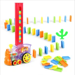 Juego de tren dominó eléctrico – Construcción con vehículos