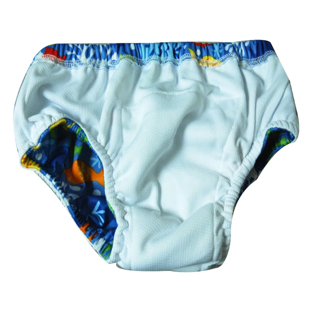 Pañales de natación reutilizables impermeables lavables para bebé - imagen 5