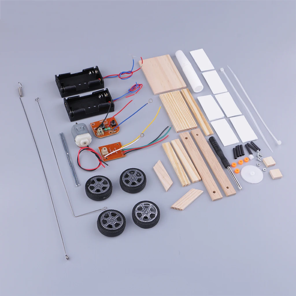 DIY Remote Control Car Model Assembly Making Building Kit Children Xmas Gift