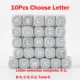 10pcs Choose Letter