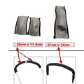 2 pcs gray new