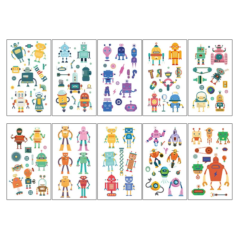 10pcs-JiQiRen