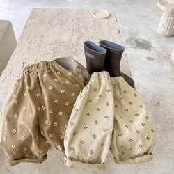 Pantalones de algodón para niño – Estilo coreano holgado