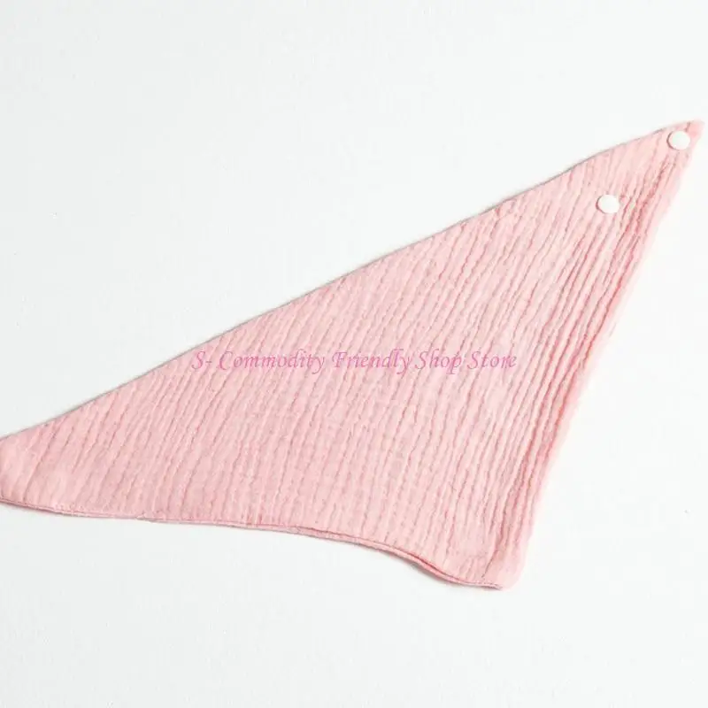 85AE 3 uds. Baberos para alimentación bebé, toalla para Saliva para bufandas triangulares, Bandana, Baberos algodón suave, - imagen 2