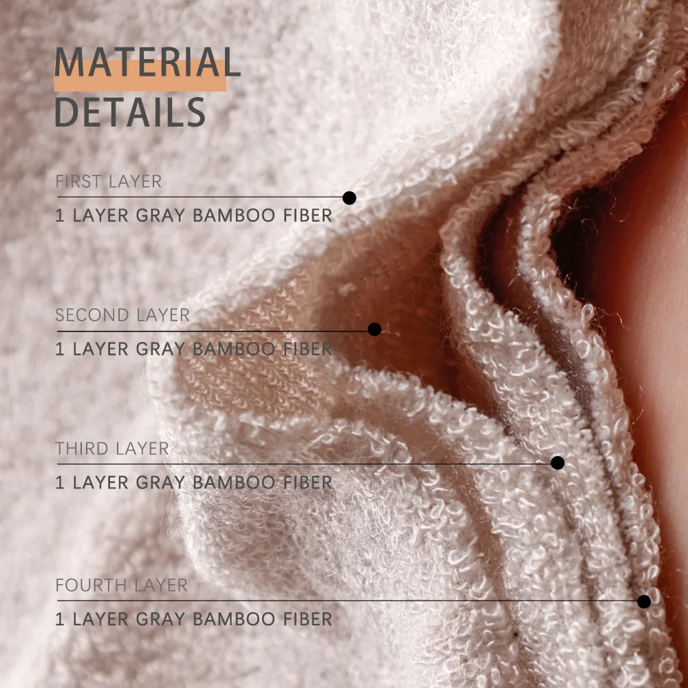 Kangobaby insertos absorbentes de bambú reutilizables para pañales - imagen 3