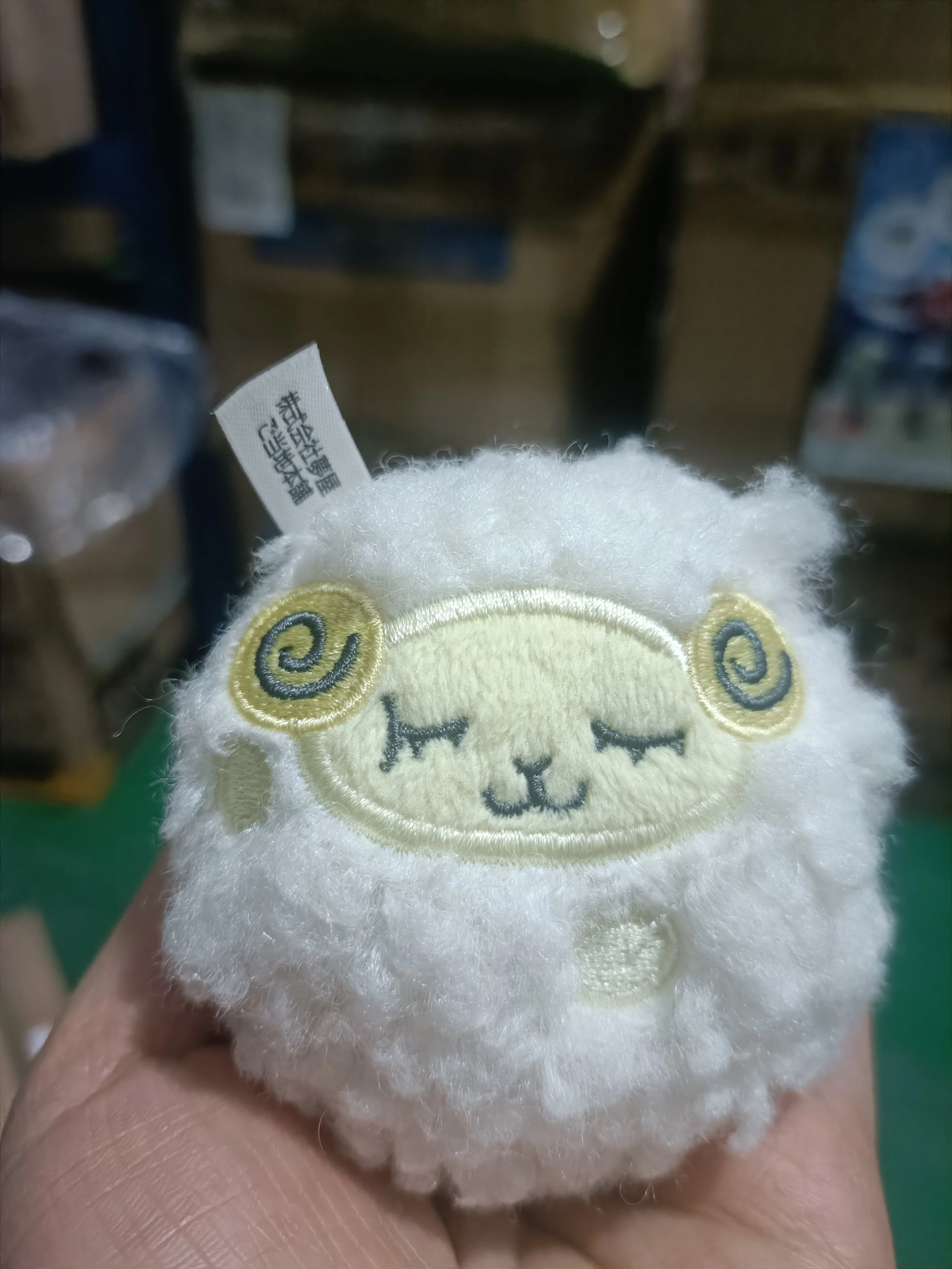 Yumeya cápsula juguetes lindo peluche ocio Animal muñeca de trapo encanto grasa relleno Panda erizo Koala ovejas durmiendo BC figuras colgantes - imagen 2