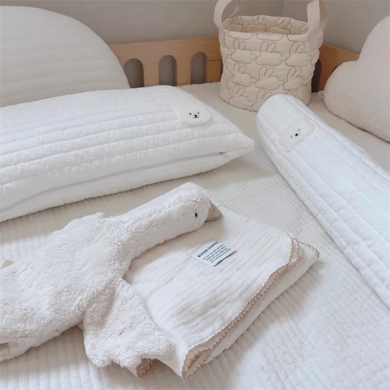 Cesta organizadora acolchada para pañales y juguetes del bebé