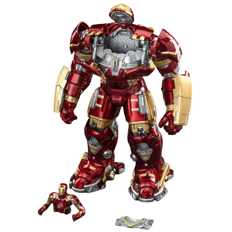 36cm ZD Toys Iron Man MK44 Hulkbuster figura de acción 1/10 Tony Stark aniversario conmemorativo coleccionar modelo colecciones regalo - imagen 4