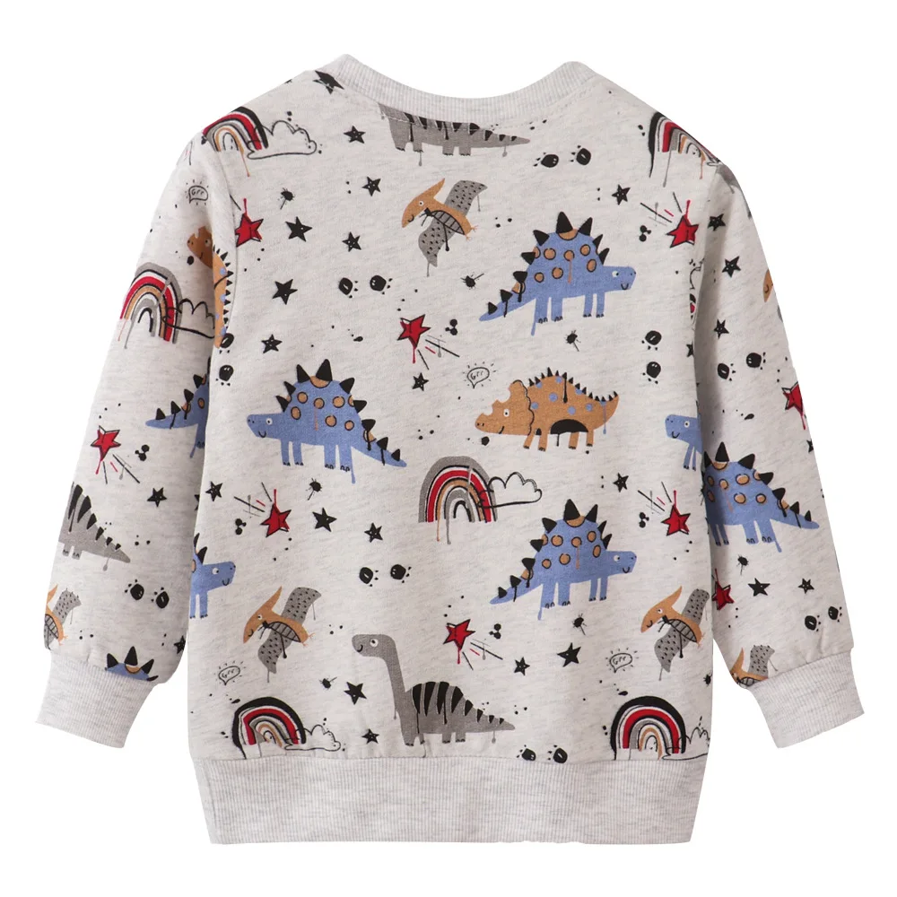 Sudadera de otoño para niños – Cuello redondo con dibujos animados - imagen 3