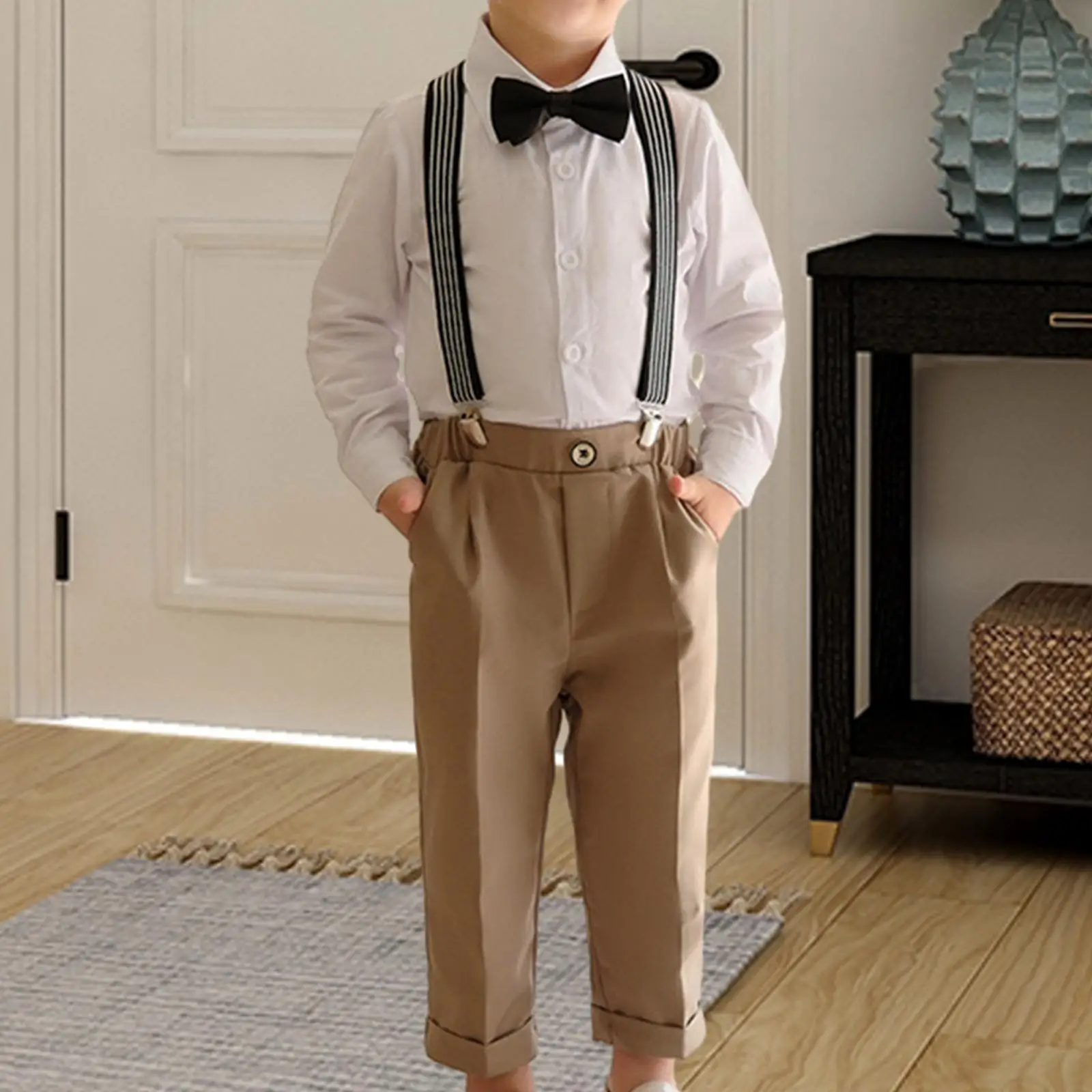 Boys Gentleman Outfit Clothing Boy Clothes for Baptism Birthday Photography