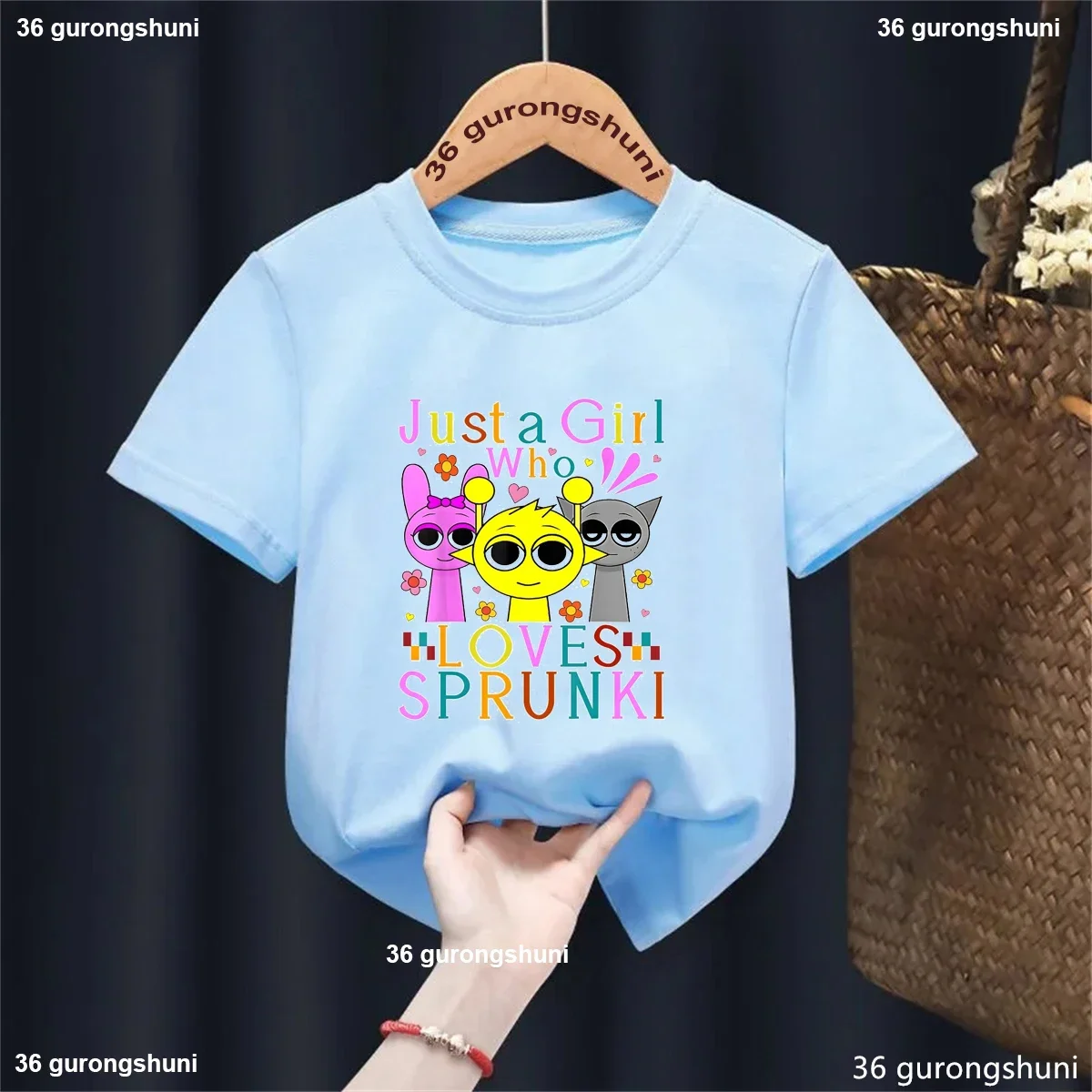 Sprunki Camiseta grafica infantil para fiestas de cumpleanos verano - imagen 5