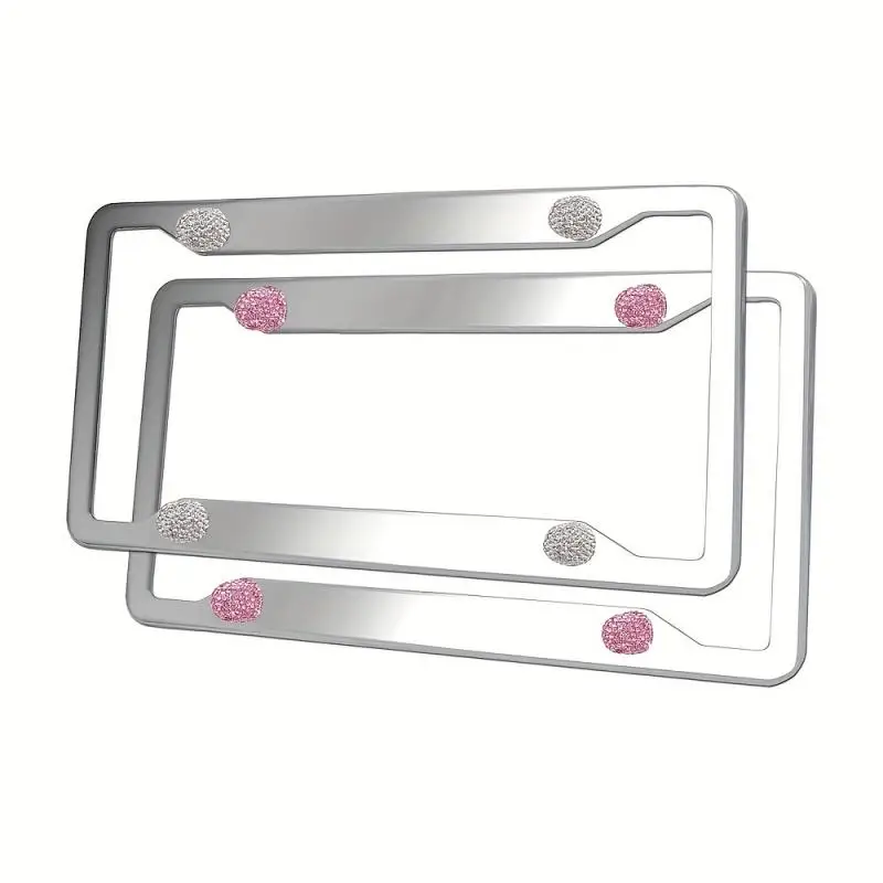 4 unids/set perno decorativo para matrícula de coche soporte para matrícula de motocicleta juego de pernos de sujeción de tornillo adecuado para la mayoría de los vehículos - imagen 4