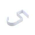 5-shaped white