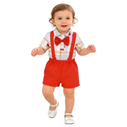 Vestido de San Valentín para bebé niña – Tul y terciopelo
