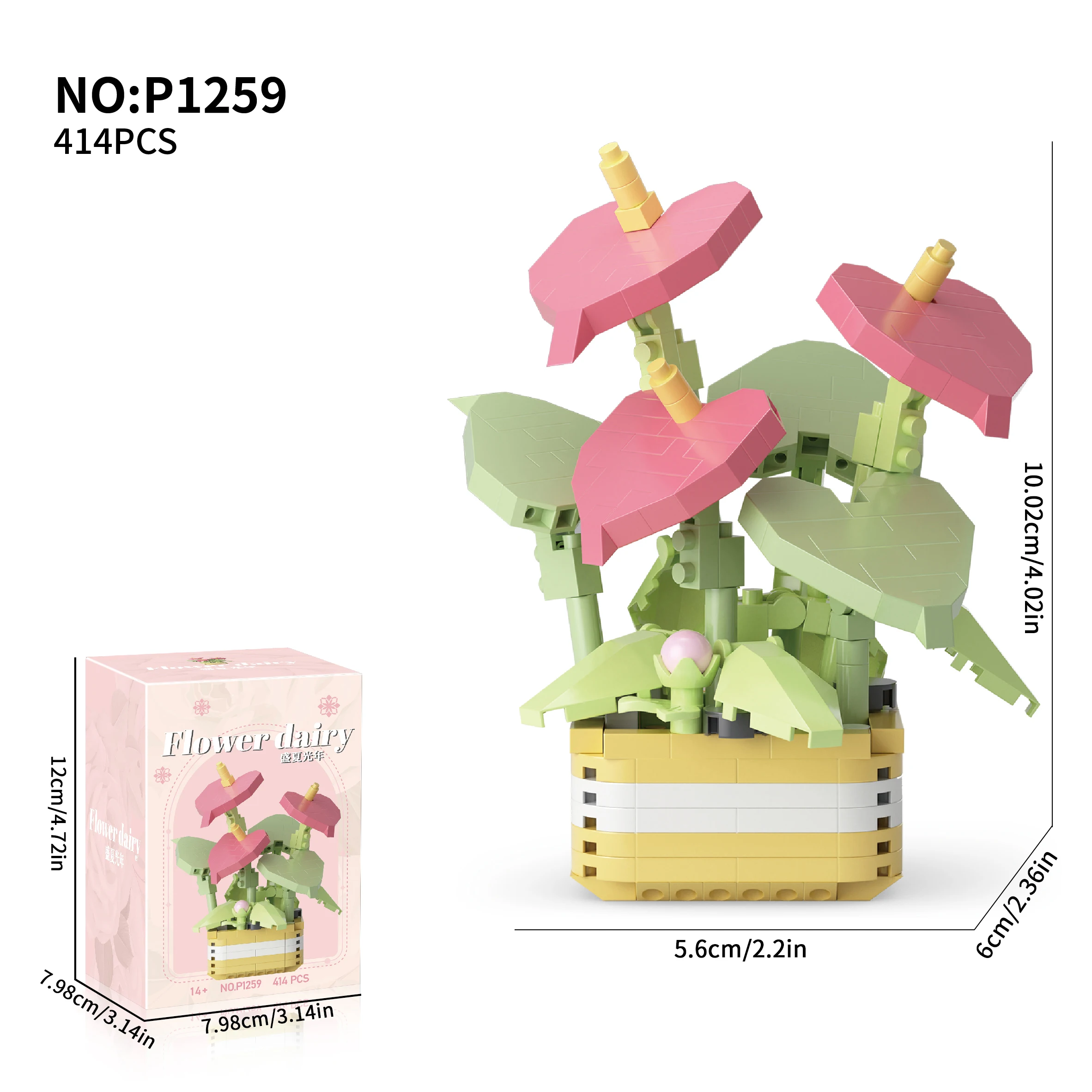 414PCS With Box