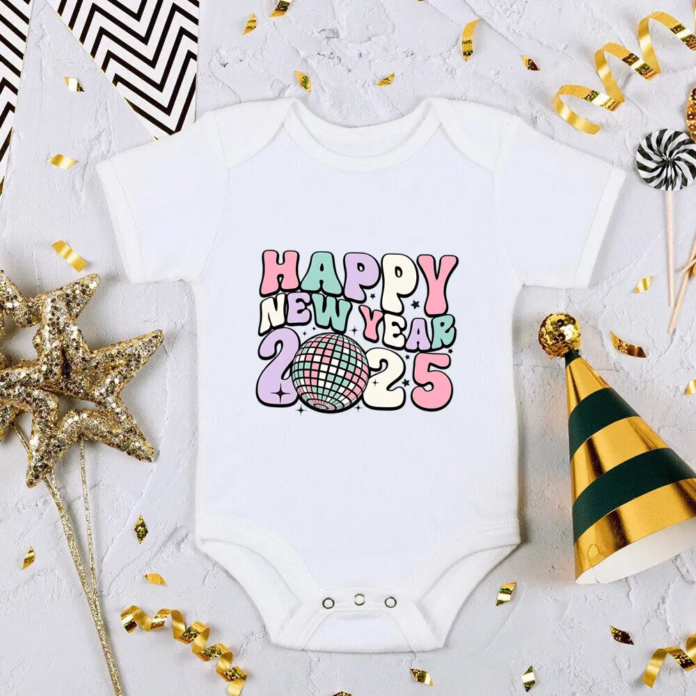 Pelele bebé unisex de manga corta para fiestas - imagen 4