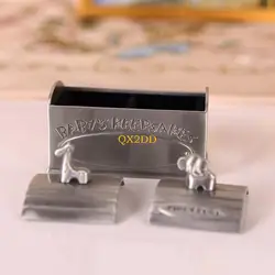QX2D caja recuerdo para primeros dientes y mechones de bebé tiernos