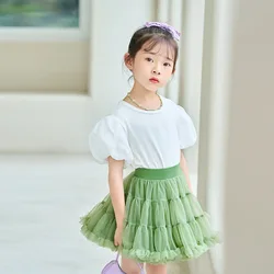 Falda tutú clase A para niñas - Elegancia esponjosa de princesa