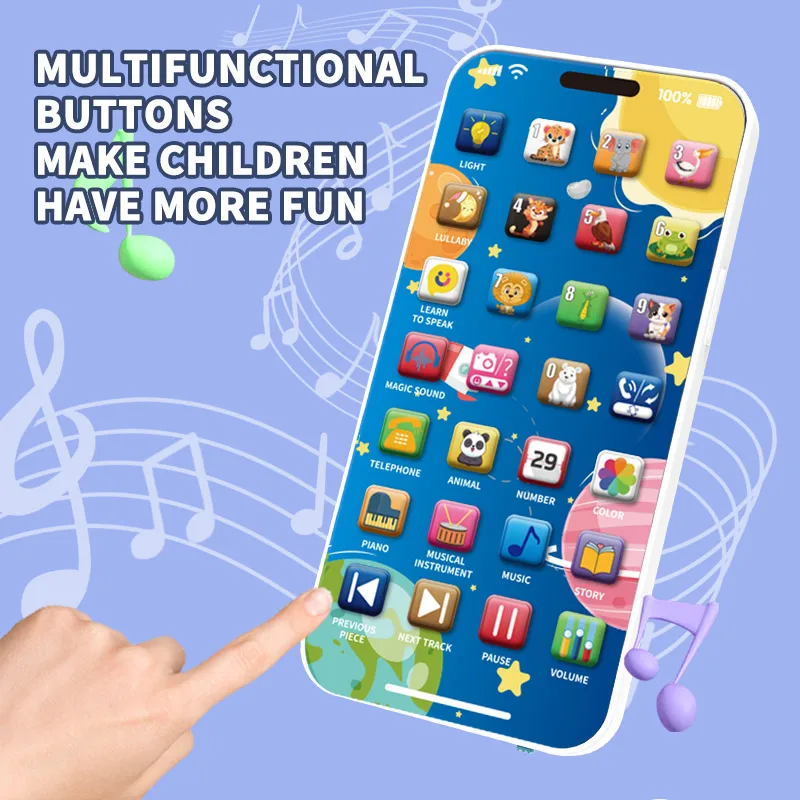 Juguete musical para bebé con luces y sonidos – Aprendizaje temprano - imagen 4