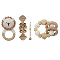 white lion set-4 pcs