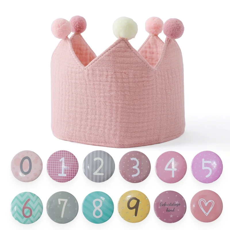 13PC Pink Crown Hat