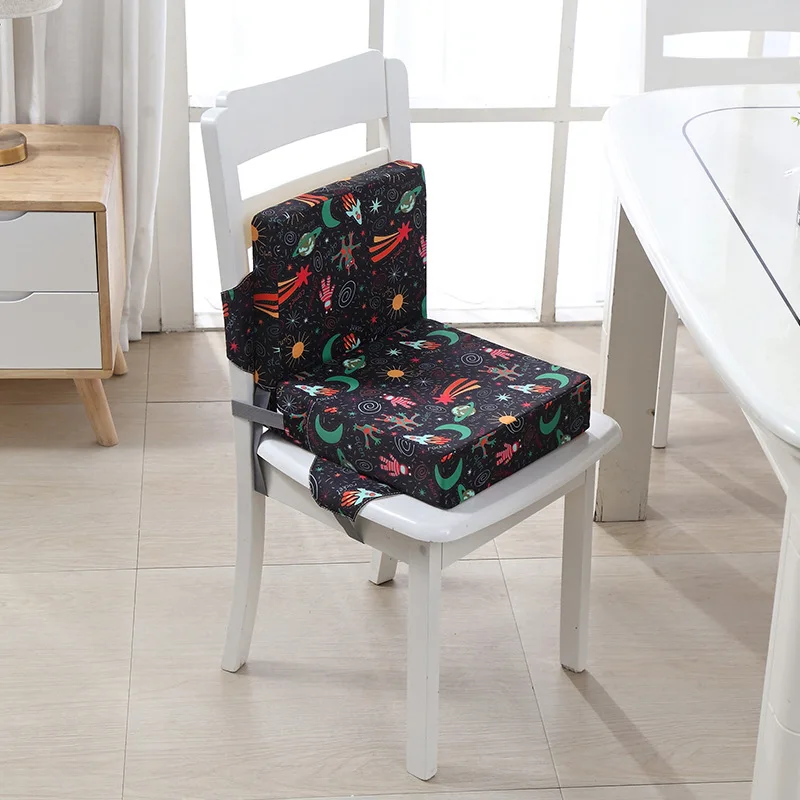 Cojín de asiento elevador de dibujos animados para niños, almohadilla Universal para silla alta para bebés y niños pequeños, juego de alimentación antideslizante para bebés de 1 a 8 años - imagen 4