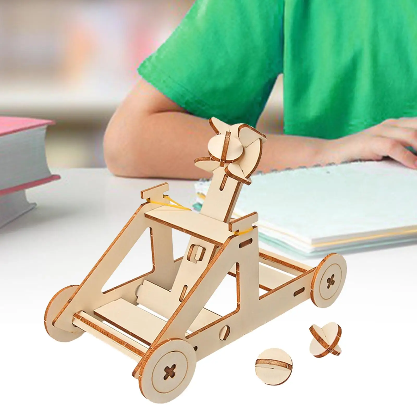 Science Experiment Toy Kits Game Small Inventions DIY Siege Device