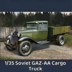 TRUMPETER Camión soviético GAZ-AA - Kit de modelismo para construir