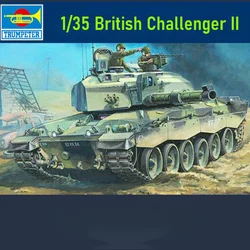 Maqueta de tanque Challenger II británico TRUMPETER para montar