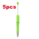 5pcs apple green