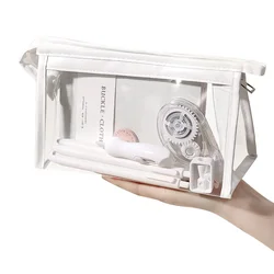 Bolsa de aseo bebé impermeable PVC transparente