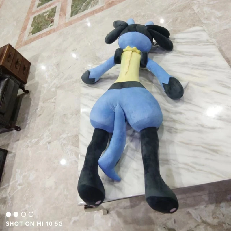 Peluche Pokémon Lucario grande – Almohada de felpa suave - imagen 2