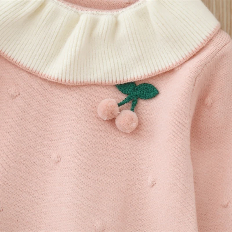 Vestidos de otoño para niña, nueva moda, ropa dulce para niña, suéter suave exquisito, vestido de princesa Dugu, nuevos vestidos diarios simples y elegantes - imagen 4