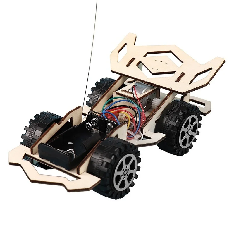 Coche teledirigido de madera tracción total para niños – hecho a mano - imagen 5